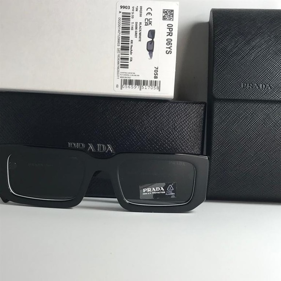New - 💯Authentic - New - Prada Eyewear PR 06YS rectangle frame sunglasses - Picture 14 of 16